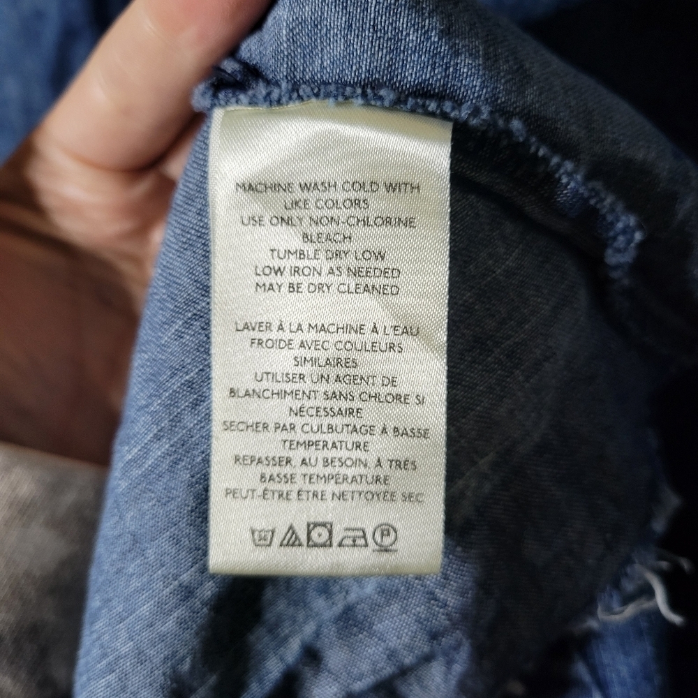 We The Free - Free People - Freya Denim Top - Picture 9 of 9